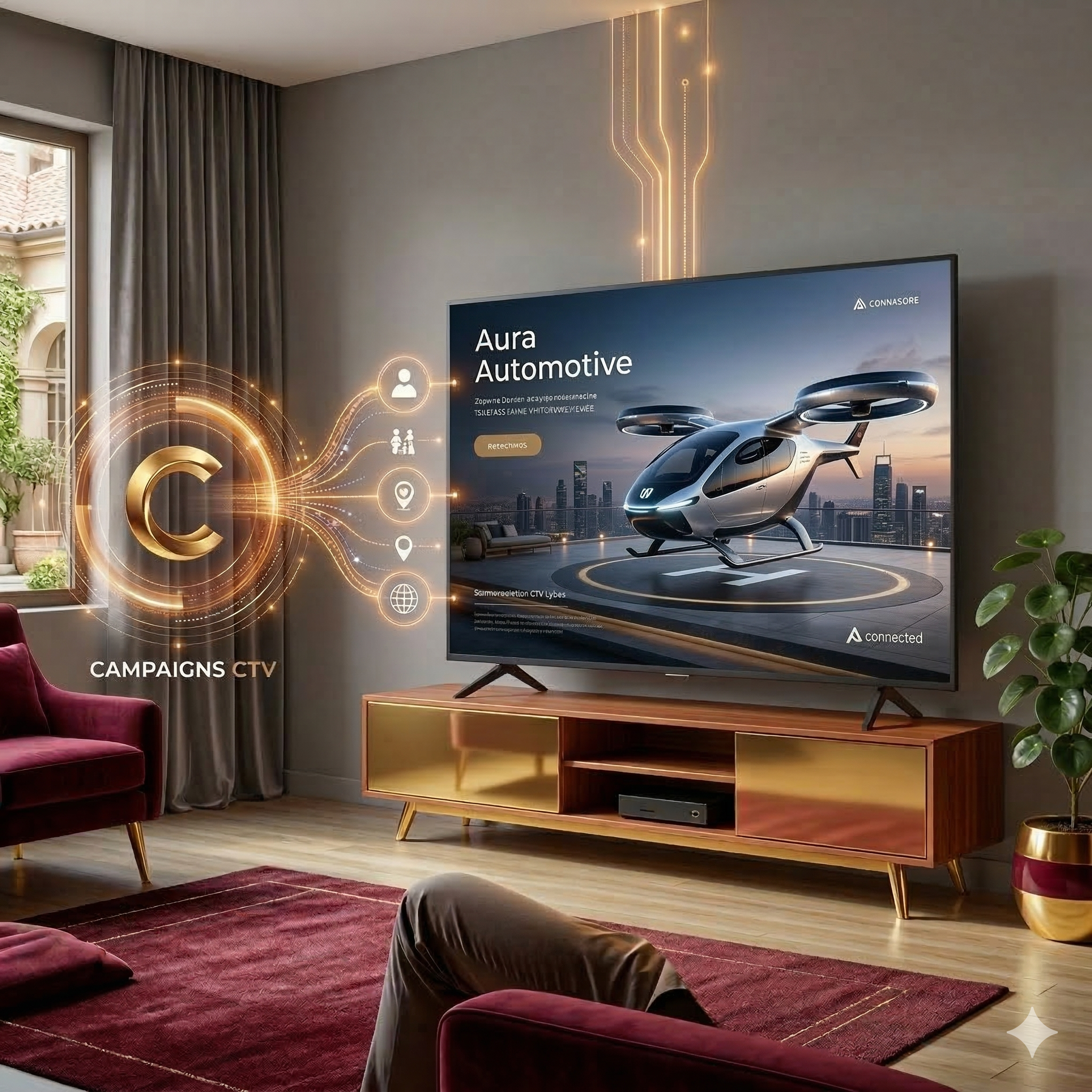 CTV Campaigns - Connected TV Smart TV Streaming